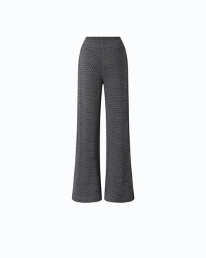 Pinko Fully Rhinestoned Fleece Pants Grey - HEARTS Zandvoort
