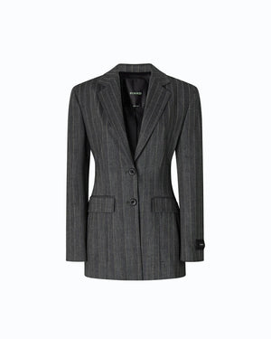 Pinko Gilia Blazer Grey/Pink - HEARTS Zandvoort