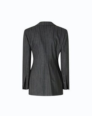 Pinko Gilia Blazer Grey/Pink - HEARTS Zandvoort