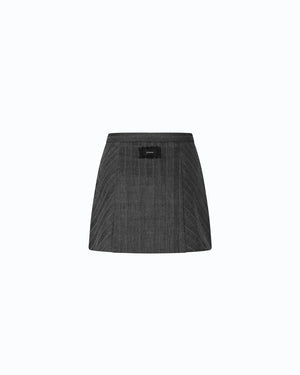 Pinko Giunco Skirt Grey/Pink - HEARTS Zandvoort