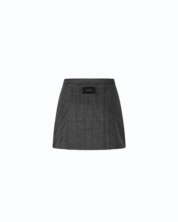 Pinko Giunco Skirt Grey/Pink - HEARTS Zandvoort