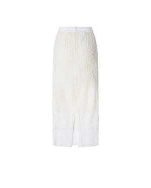 Pinko Harmonie Skirt White - My Store