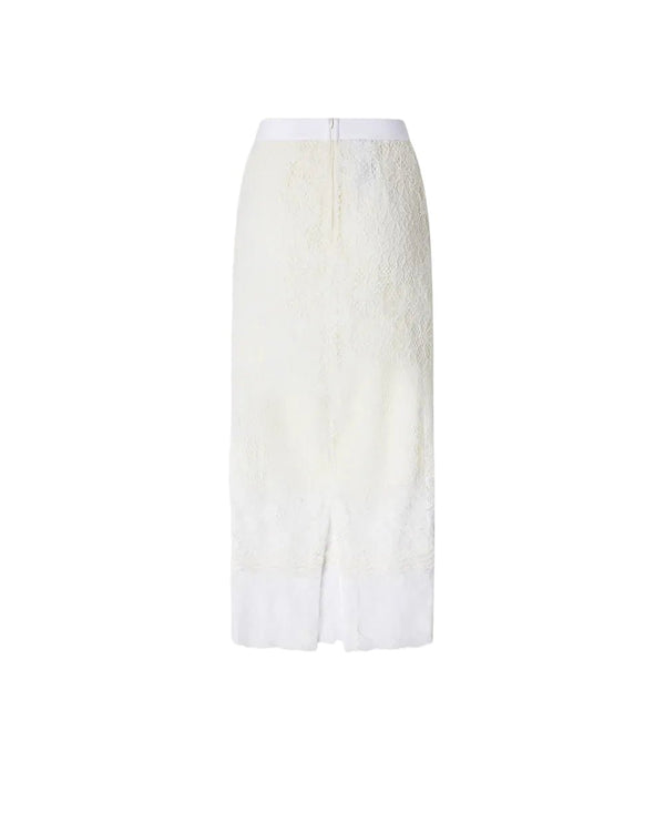Pinko Harmonie Skirt White - My Store