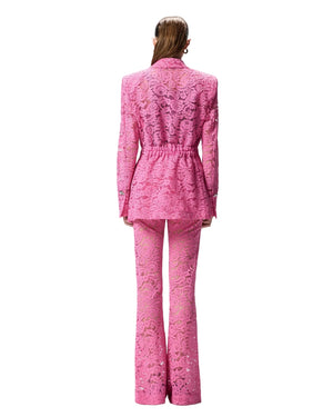 Pinko Lace Blazer Pink - My Store