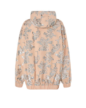 Pinko Maracuja Bomber Nude/Zilver - My Store