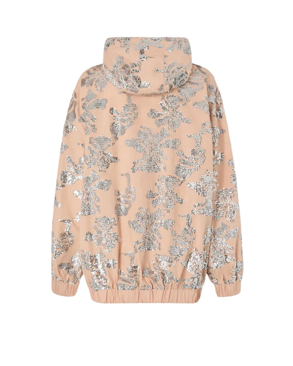 Pinko Maracuja Bomber Nude/Zilver - My Store