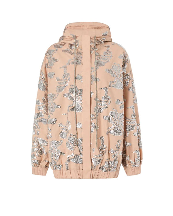 Pinko Maracuja Bomber Nude/Zilver - My Store