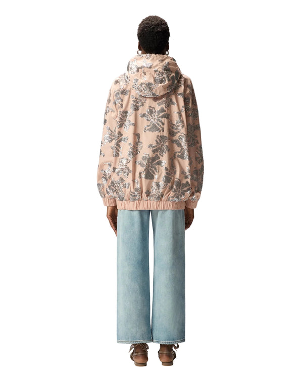 Pinko Maracuja Bomber Nude/Zilver - My Store