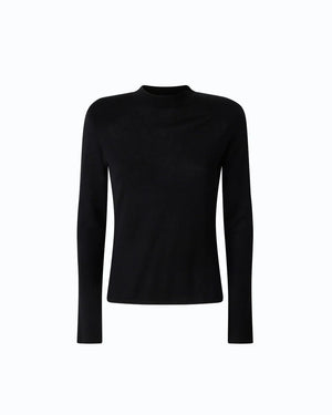 Pinko Merino Wool Sweater Black - HEARTS Zandvoort