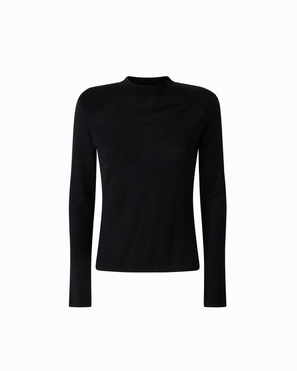 Pinko Merino Wool Sweater Black - HEARTS Zandvoort