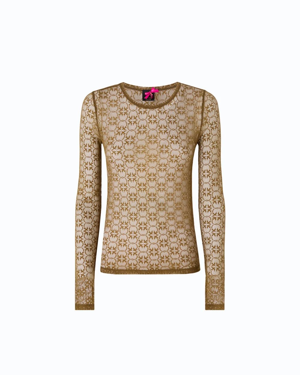 Pinko Mesh Top Green - HEARTS Zandvoort