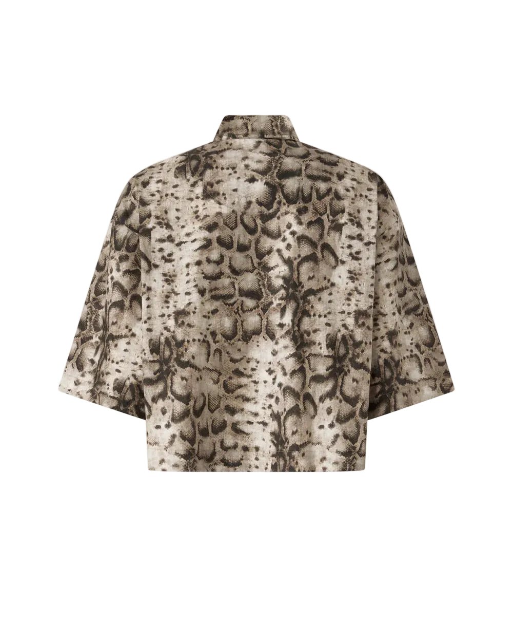 Pinko Pescara Cropped Blouse Snake - My Store