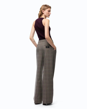 Pinko Ribbed Top With Sheer Logo - HEARTS Zandvoort