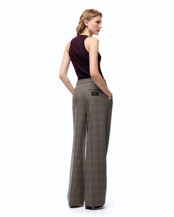 Pinko Ribbed Top With Sheer Logo - HEARTS Zandvoort