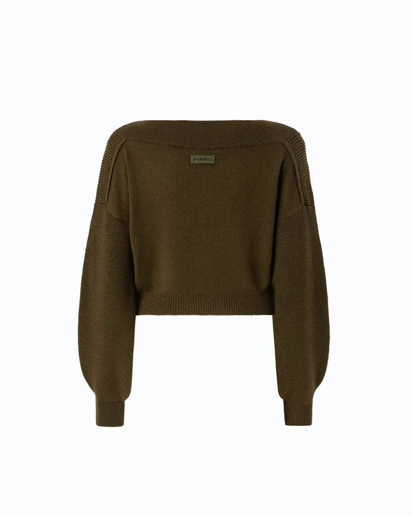 Pinko Ringhio Sweater Forest Night - HEARTS Zandvoort