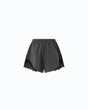 Pinko Shita Shorts Dark Grey - HEARTS Zandvoort