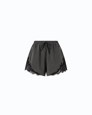 Pinko Shita Shorts Dark Grey - HEARTS Zandvoort