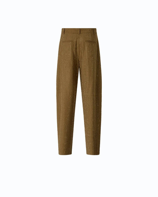 Pinko Solopaca Pantalone Green - HEARTS Zandvoort