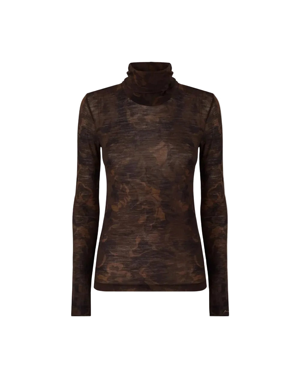 Pinko Turtleneck Green/Black - HEARTS Zandvoort