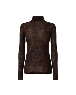 Pinko Turtleneck Green/Black - HEARTS Zandvoort