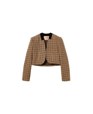 Twinset Checkered Blazer - HEARTS Zandvoort