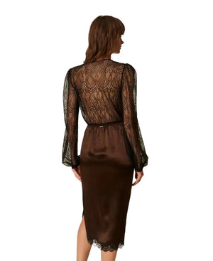 Twinset Lace Body Nero - HEARTS Zandvoort