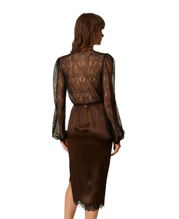 Twinset Lace Body Nero - HEARTS Zandvoort
